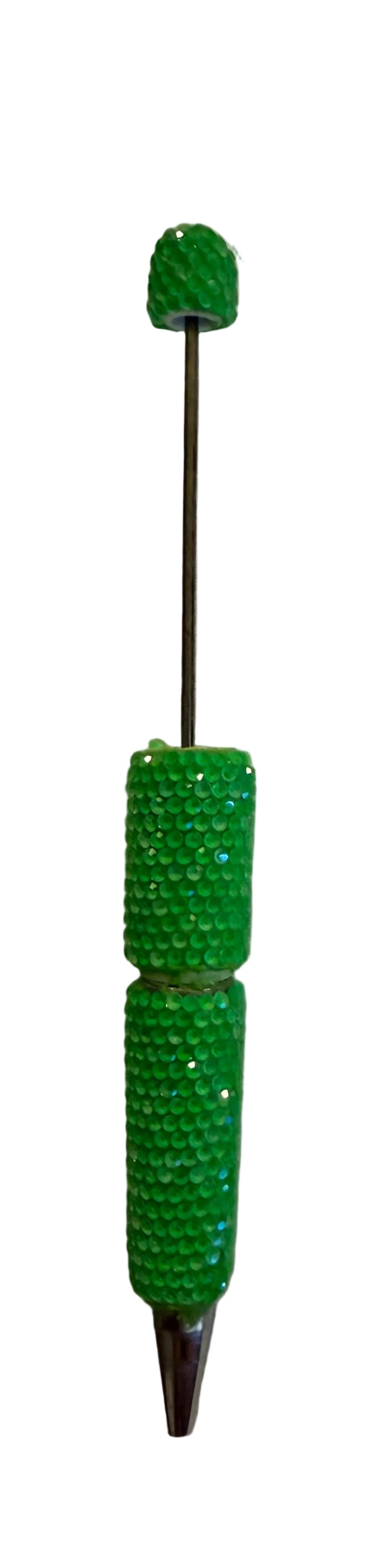 GB1 Green Bling Beadable Pen