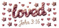 C004 Loved John 3:16 16 oz Cup Wrap