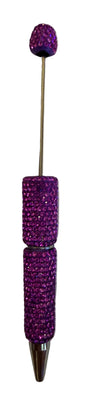 RB1 Purple Bling Beadable Pen