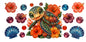 S0002 Colorful Sea 16 oz Cup Wrap